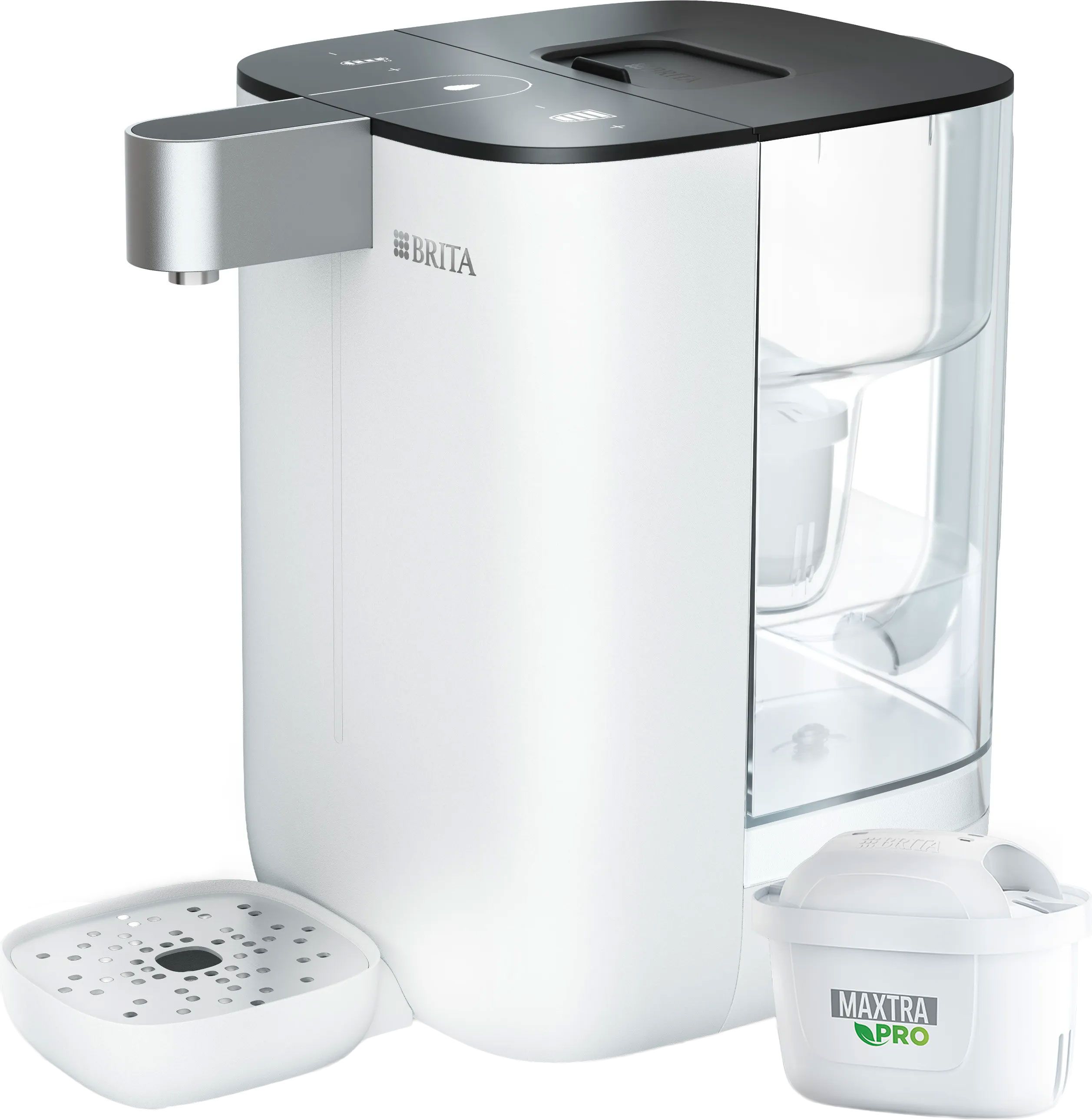 Brita Cube Water Dispenser - Instant Hot Water - 4L Capacity - White